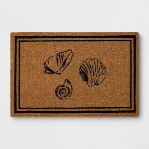 1'11"x2'11" Seashell Estate Doormat Beige Threshold™ designed with Studio
McGee